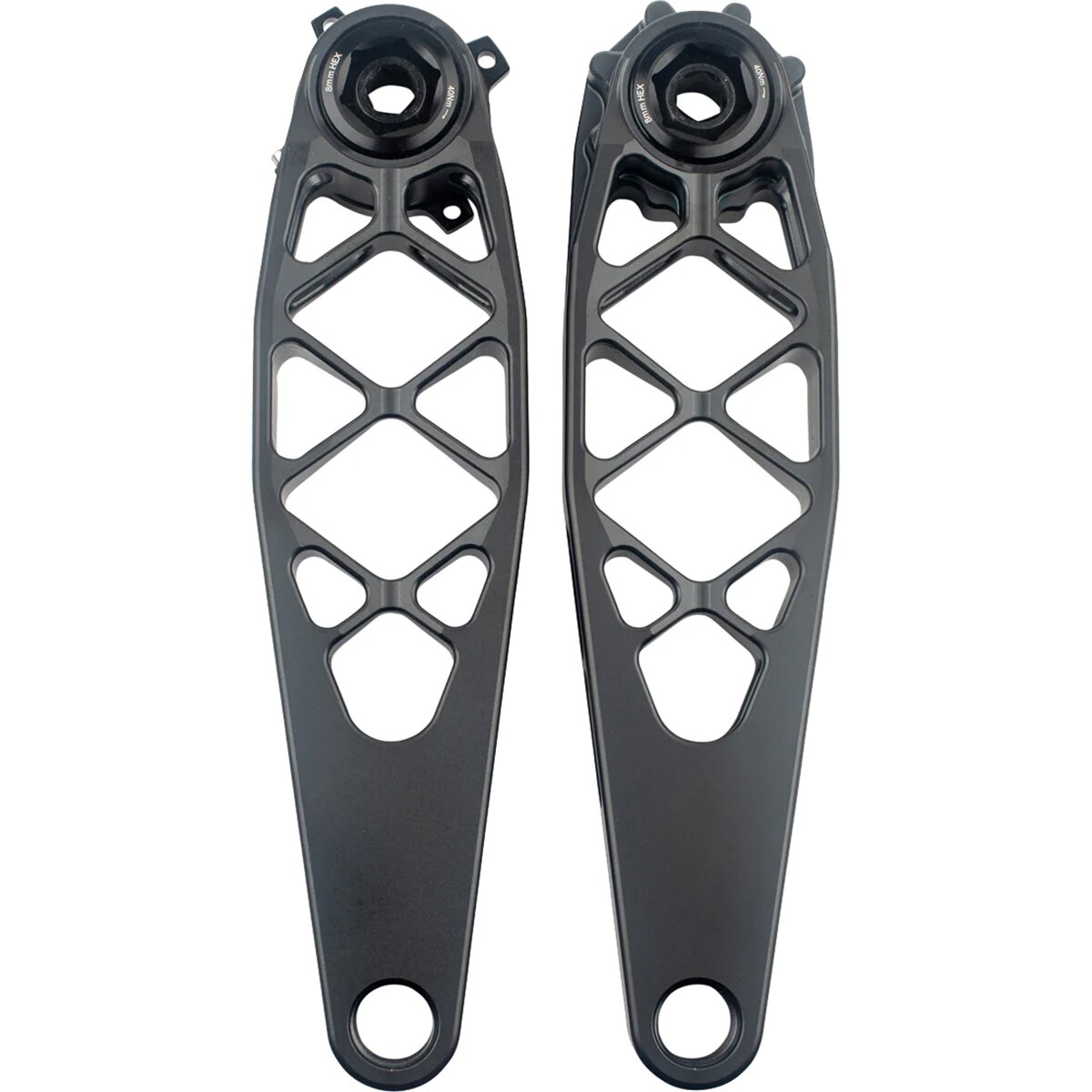 Image of 5DEV Titanium MTB Crank Arms Black (LSD), 165mm