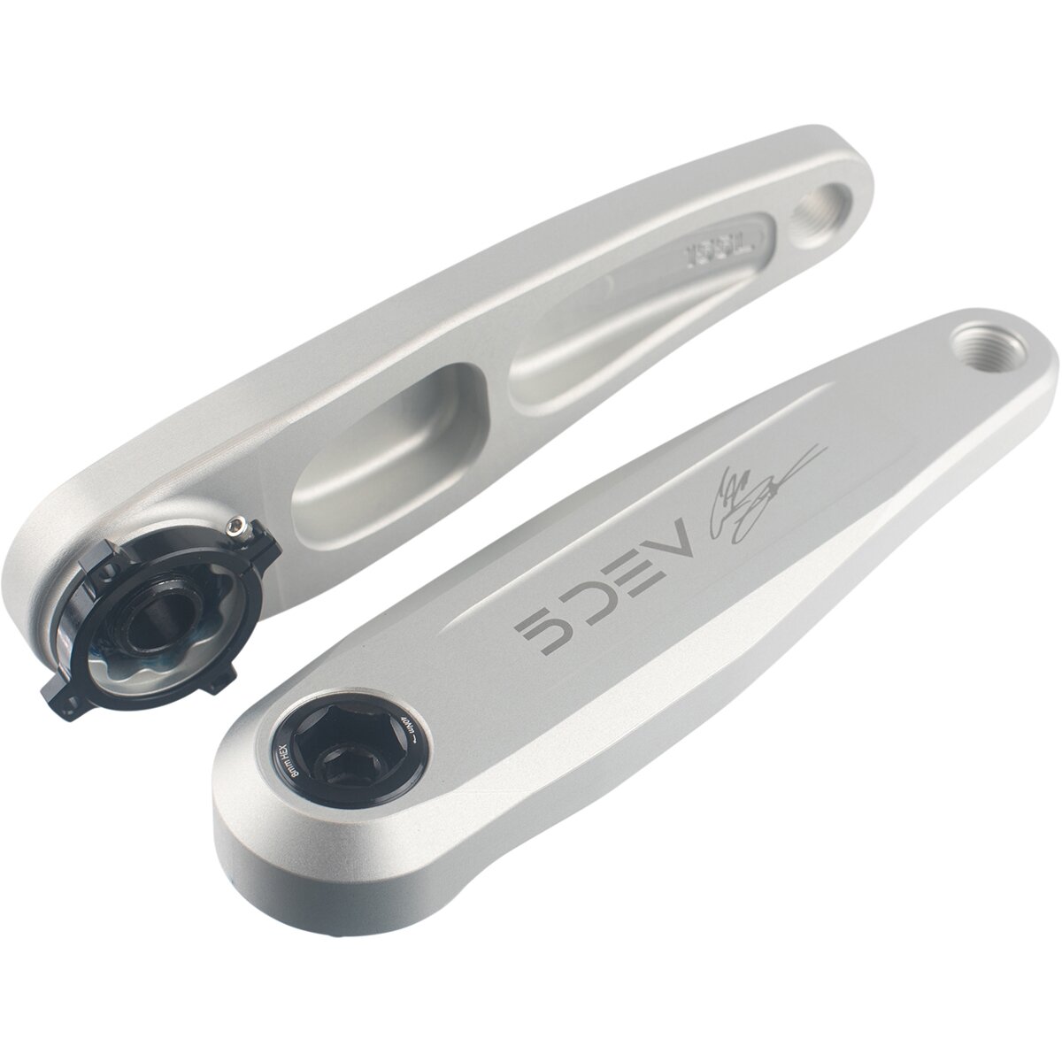 Image of 5DEV Zink Signature Freeride Crank Arms Raw, 155mm