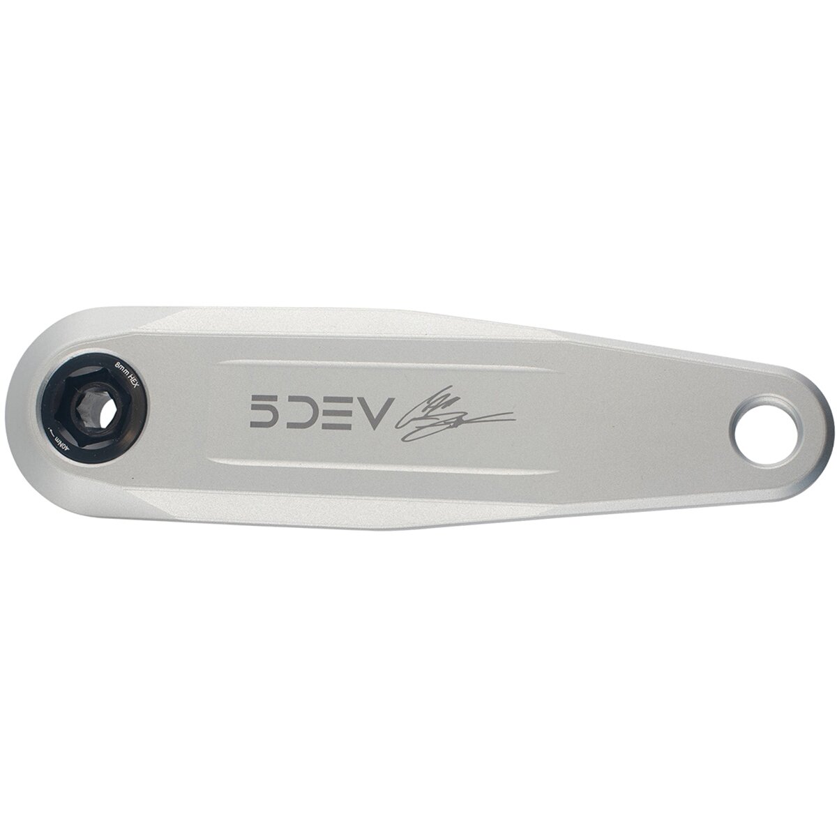 Image of 5DEV Zink FR E-Bike Crank Arms Raw, 150mm