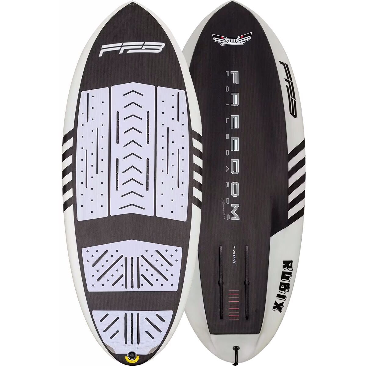 Freedom Foil Boards Rubix Foil Board Black/White, 4ft 4in