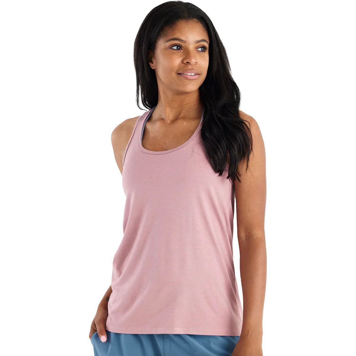 (取寄) フリーフライ レディース バンブー モーション レイサーバック タンク Free Fly Women's Bamboo Motion Racerback Tank - Bright White – Free