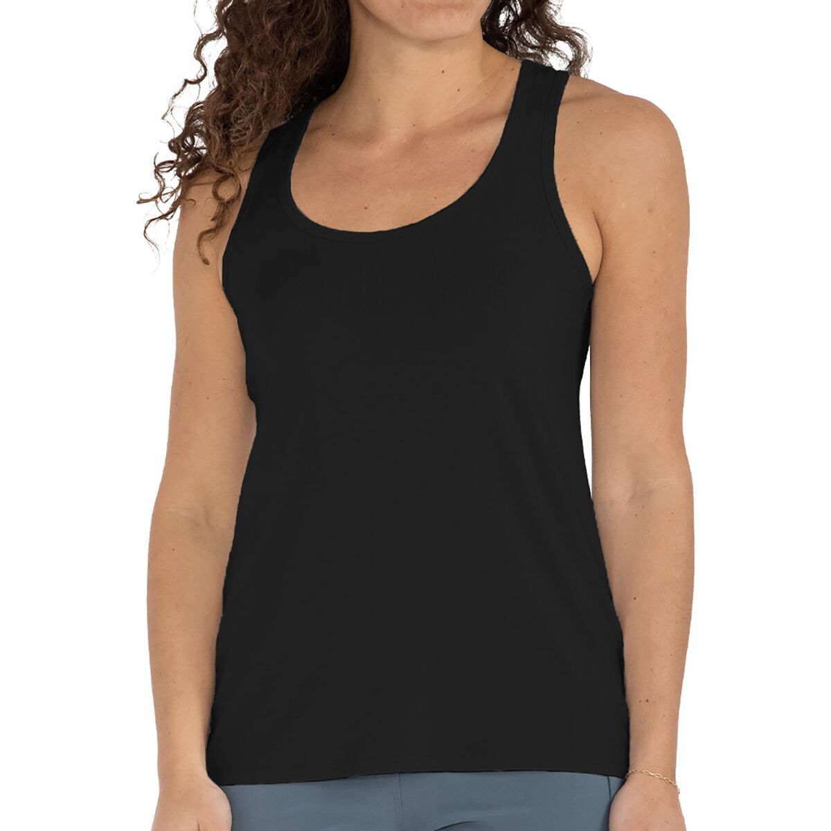 Image of Free Fly Motion Racerback Tank - Women's Black, XS