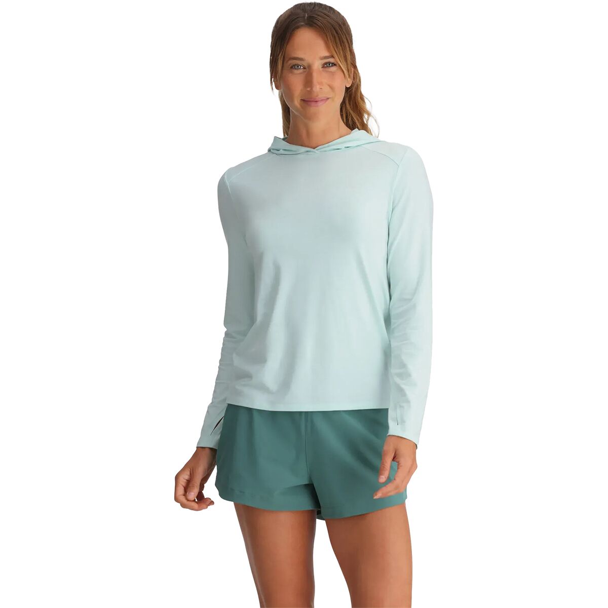 Image of Free Fly Shade II Hoodie - Women's Tropic Sea, XL