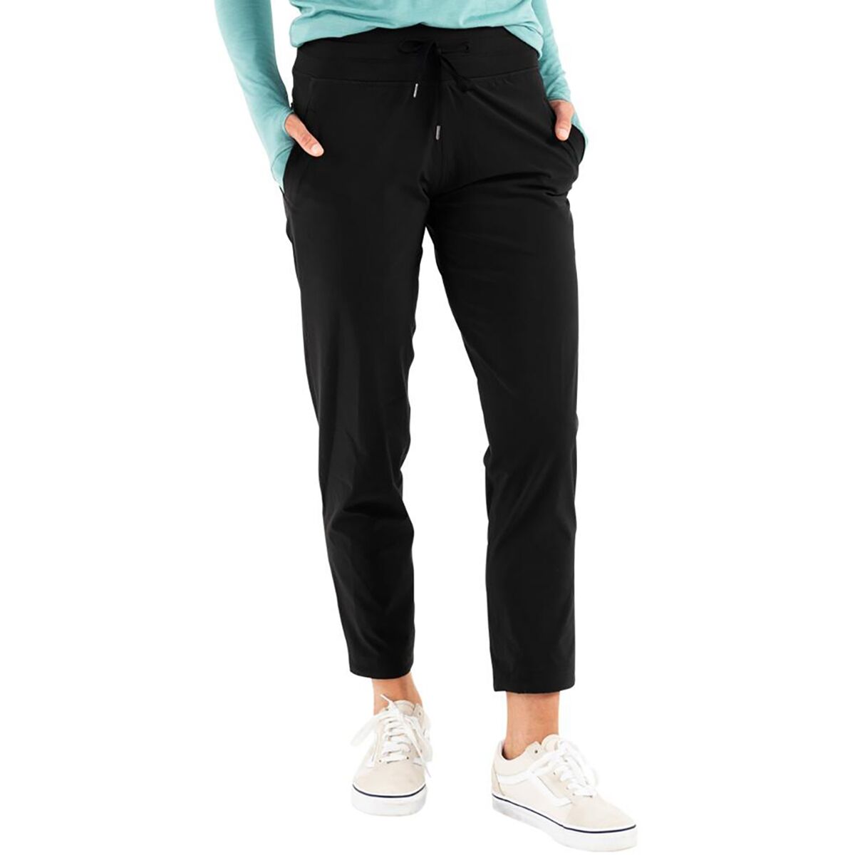 Free Fly Free Fly Breeze Cropped Pant - Women's Black, XS