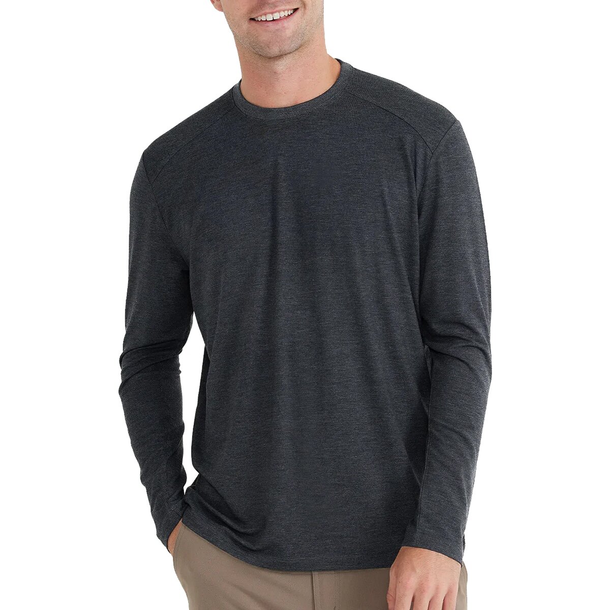 Image of Free Fly Shade Long-Sleeve Top - Men's Black, XXL