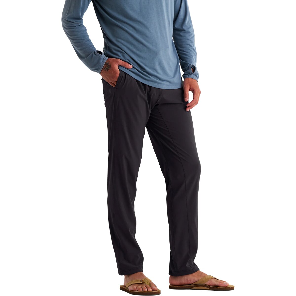 Image of Free Fly Breeze Pant - Men's Anthracite, L