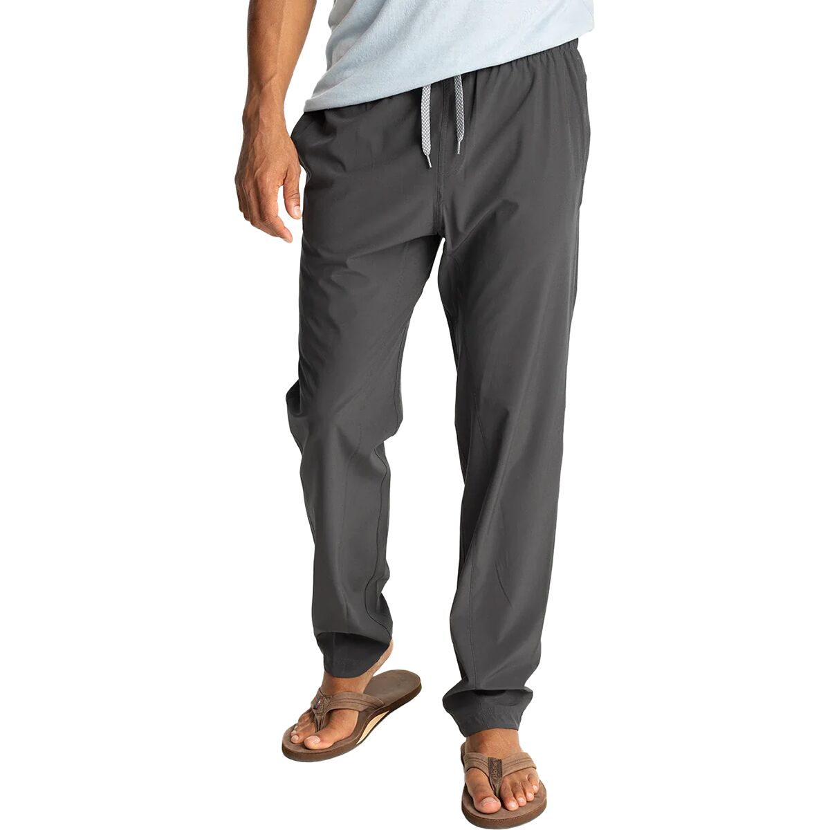 Image of Free Fly Breeze Pant - Men's Black Sand, S