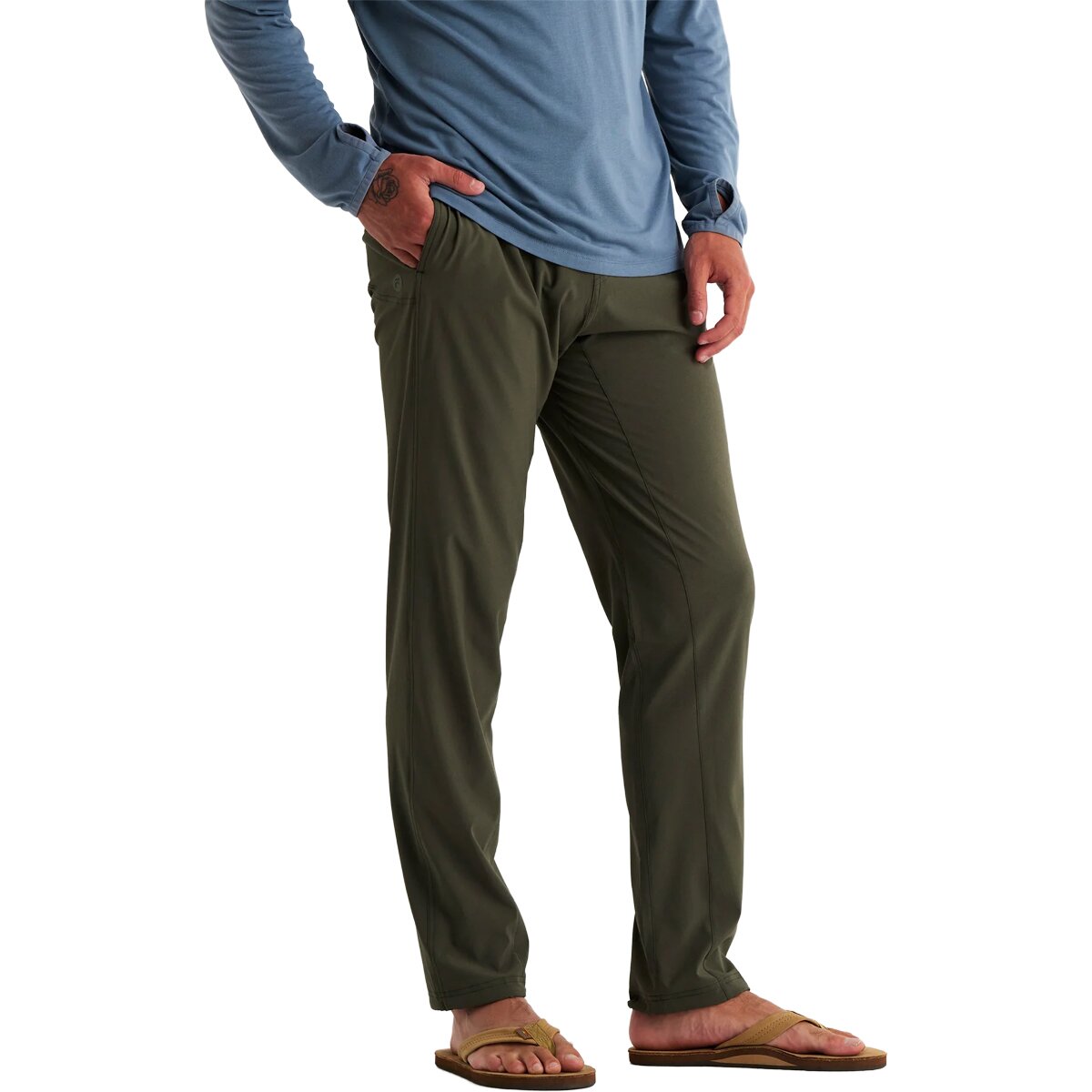 Image of Free Fly Breeze Pant - Men's Dark Forest, XL
