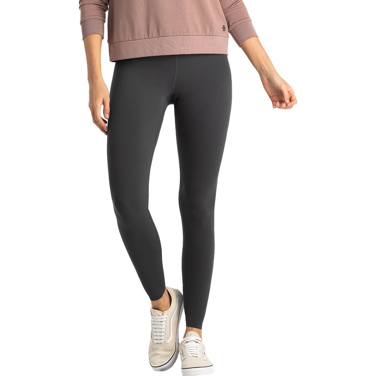 Image of Free Fly All Day Legging - Women's Black Sand, XS