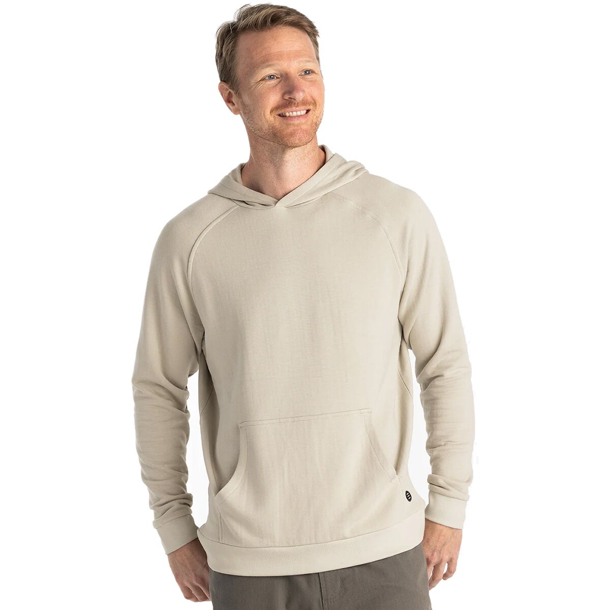 Free Fly Free Fly Lightweight Fleece Hoodie - Men's Sandstone, L