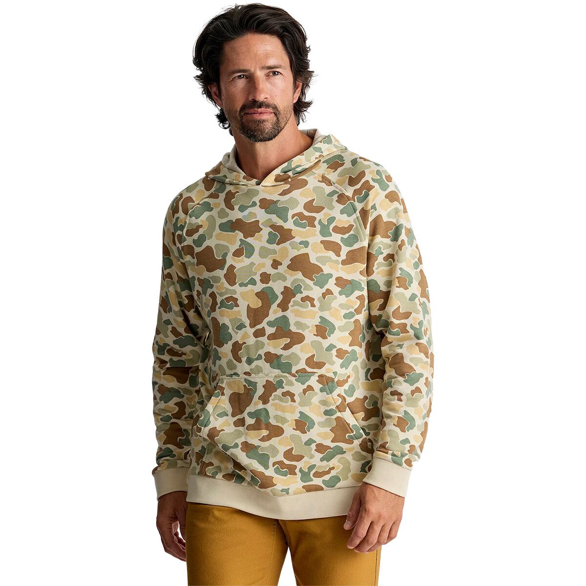 Image of Free Fly Lightweight Fleece Hoodie - Men's Vintage Camo, L