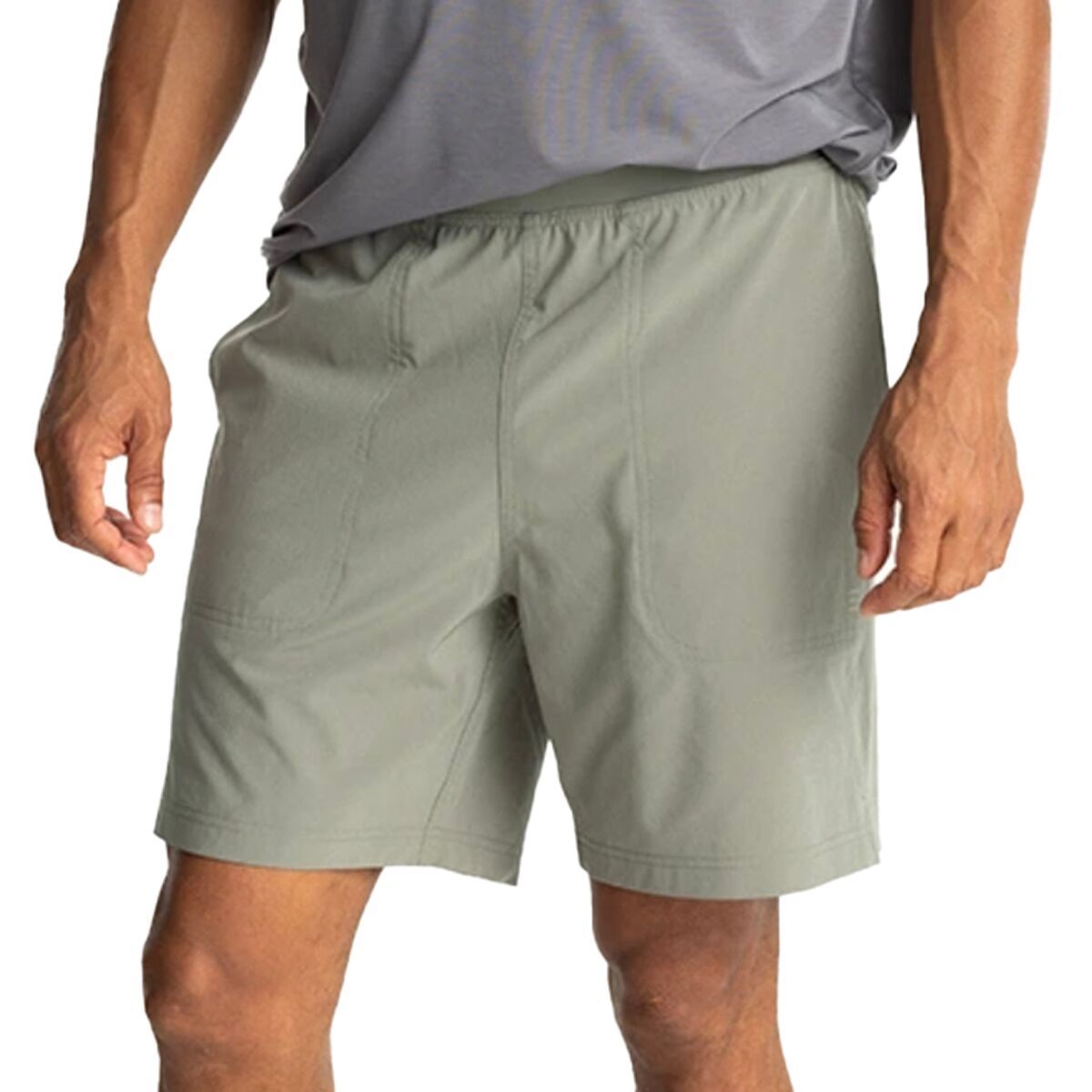 Free Fly Active Breeze Lined 7in Short - Men's Agave Green, XXL