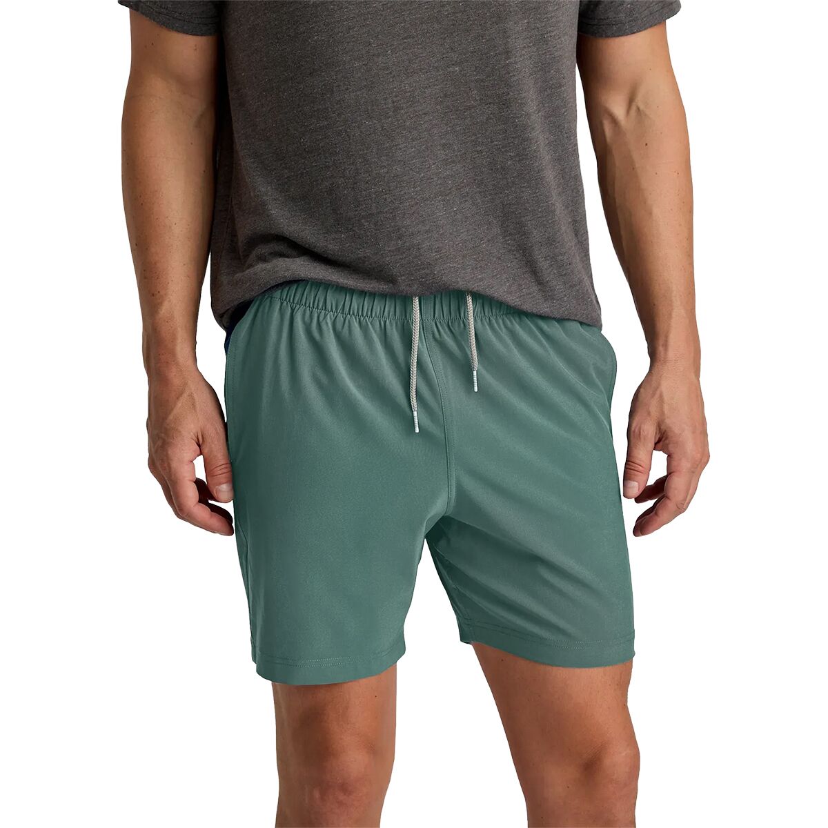 Image of Free Fly Breeze 6in Short - Men's Sea Pine, M