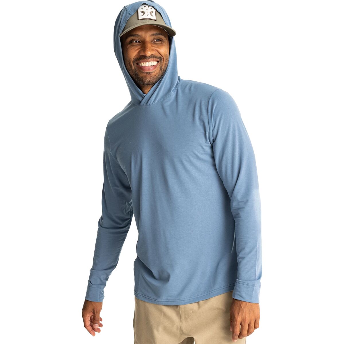 Free Fly Free Fly Elevate Lightweight Hoodie - Men's Fig, S