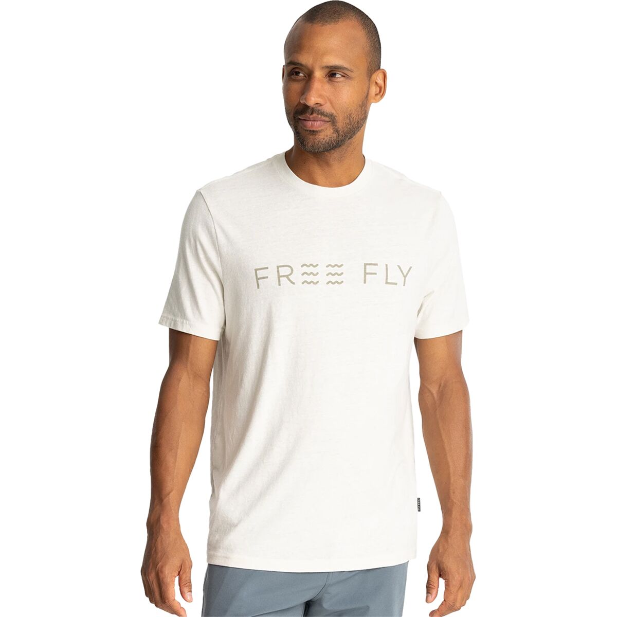 Free Fly Free Fly Straightaway T-Shirt - Men's Heather Birch, S