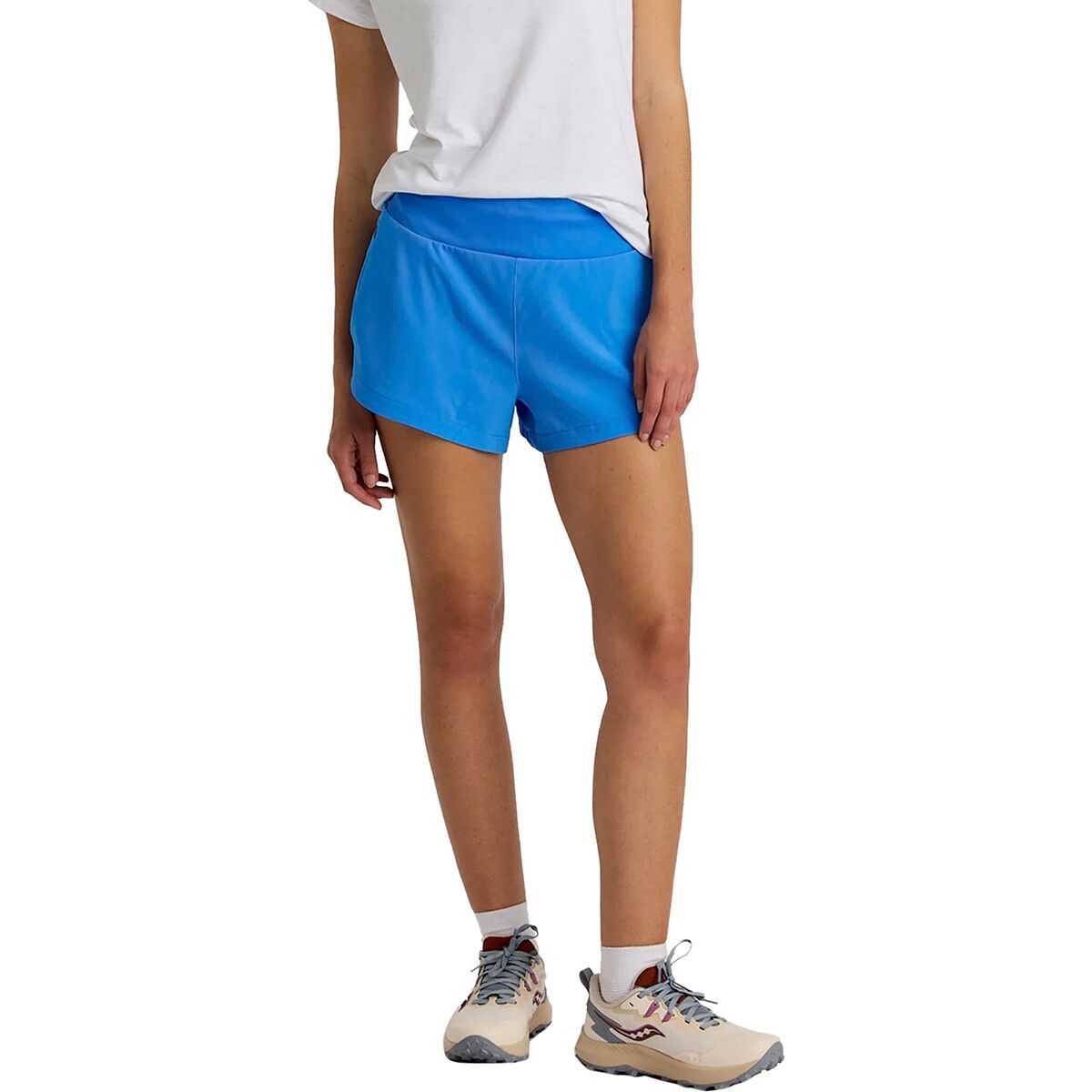 Free Fly Bamboo-Lined Active Breeze 3in Short - Women's Surf Blue, M