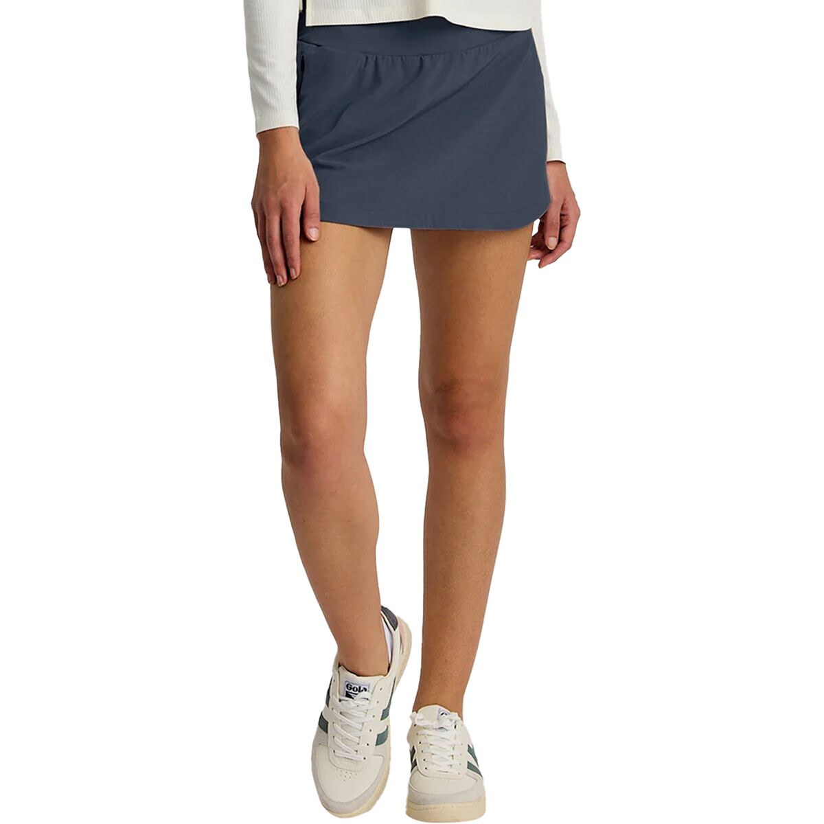 Image of Free Fly Lined Active Breeze Skort - Women's Storm Cloud, L