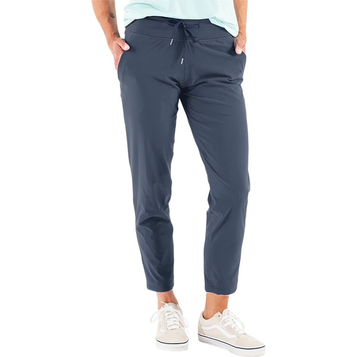 Free Fly Free Fly Breeze Cropped Pant - Women's Blue Dusk II, S