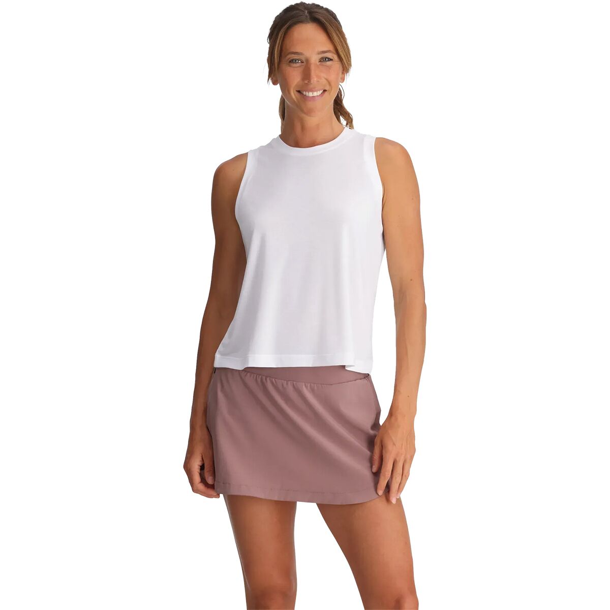 Image of Free Fly Elevate Lightweight Tank Top - Women's Bright White, M