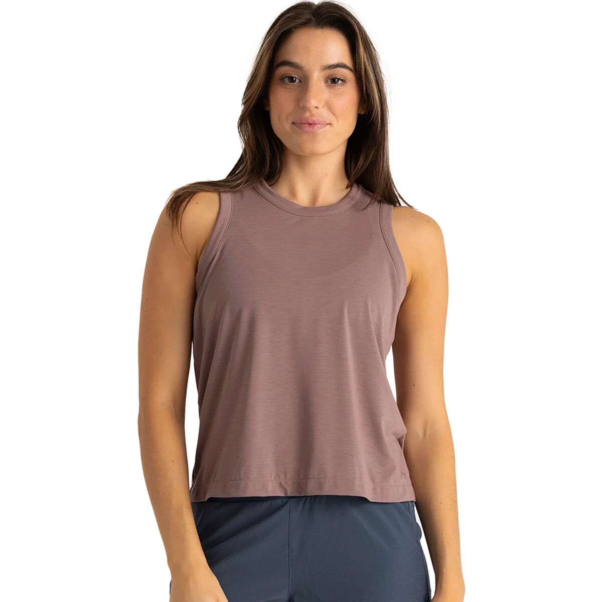 Image of Free Fly Elevate Lightweight Tank Top - Women's Fig, L