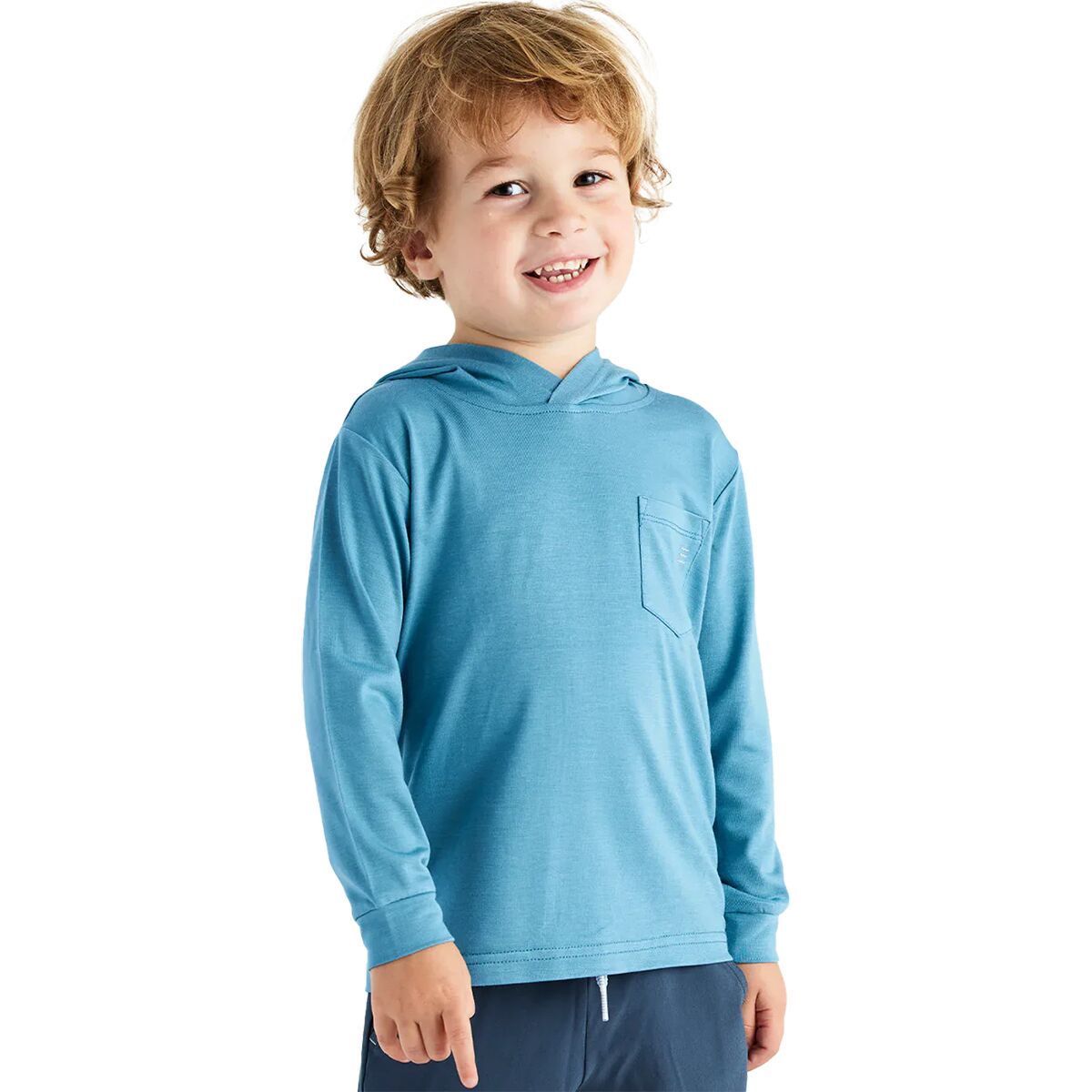 Free Fly Bamboo Shade Hoodie - Toddlers' Bluestone, 6T