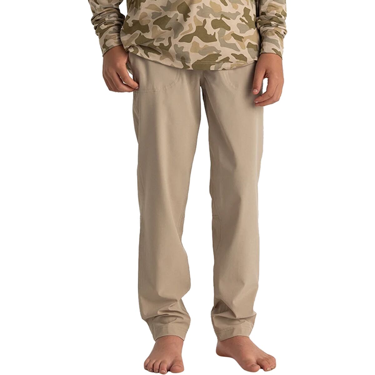 Free Fly Free Fly Breeze Pant - Boys' Storm Cloud, L