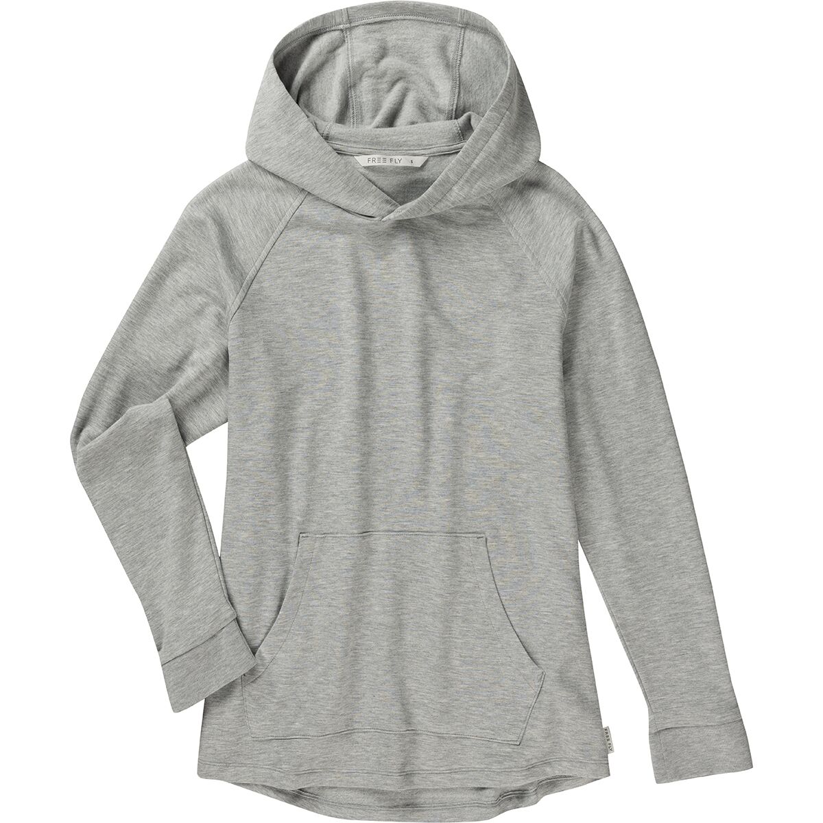 Free Fly Free Fly Bamboo Lightweight Fleece Hoodie - Women's Heather Grey, XS