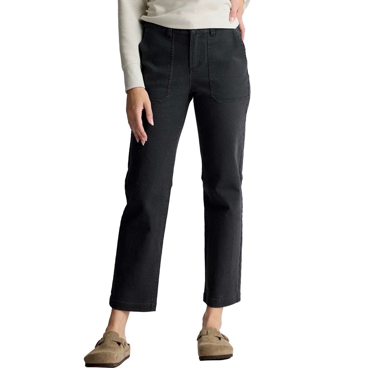 Image of Free Fly Folly Twill Pant - Women's Black Sand, 4