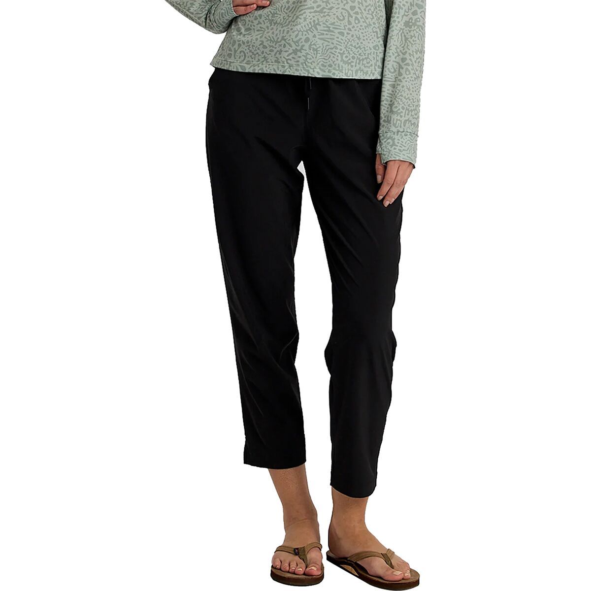 Image of Free Fly Breeze Drift Pant - Women's Black, XS