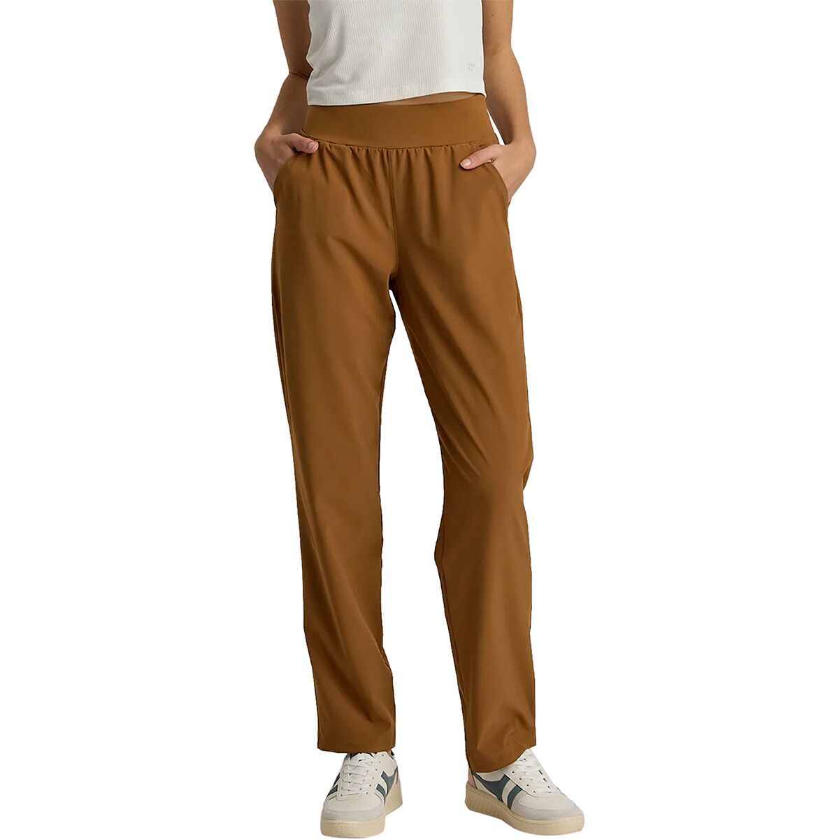 Image of Free Fly Breeze Flats Pant - Women's Russet, XL