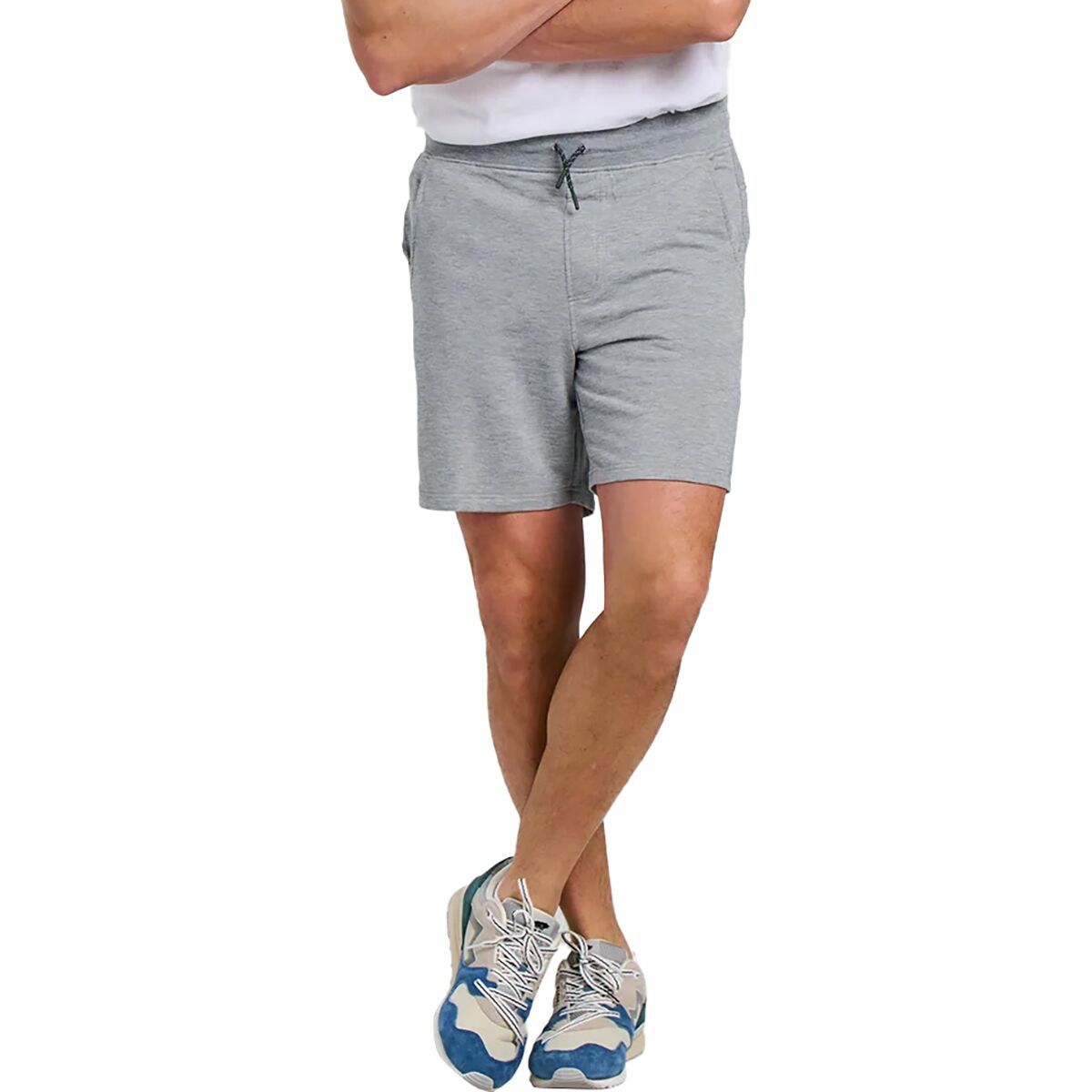 Image of Free Fly Lightweight Fleece Short - Men's Heather Grey, L