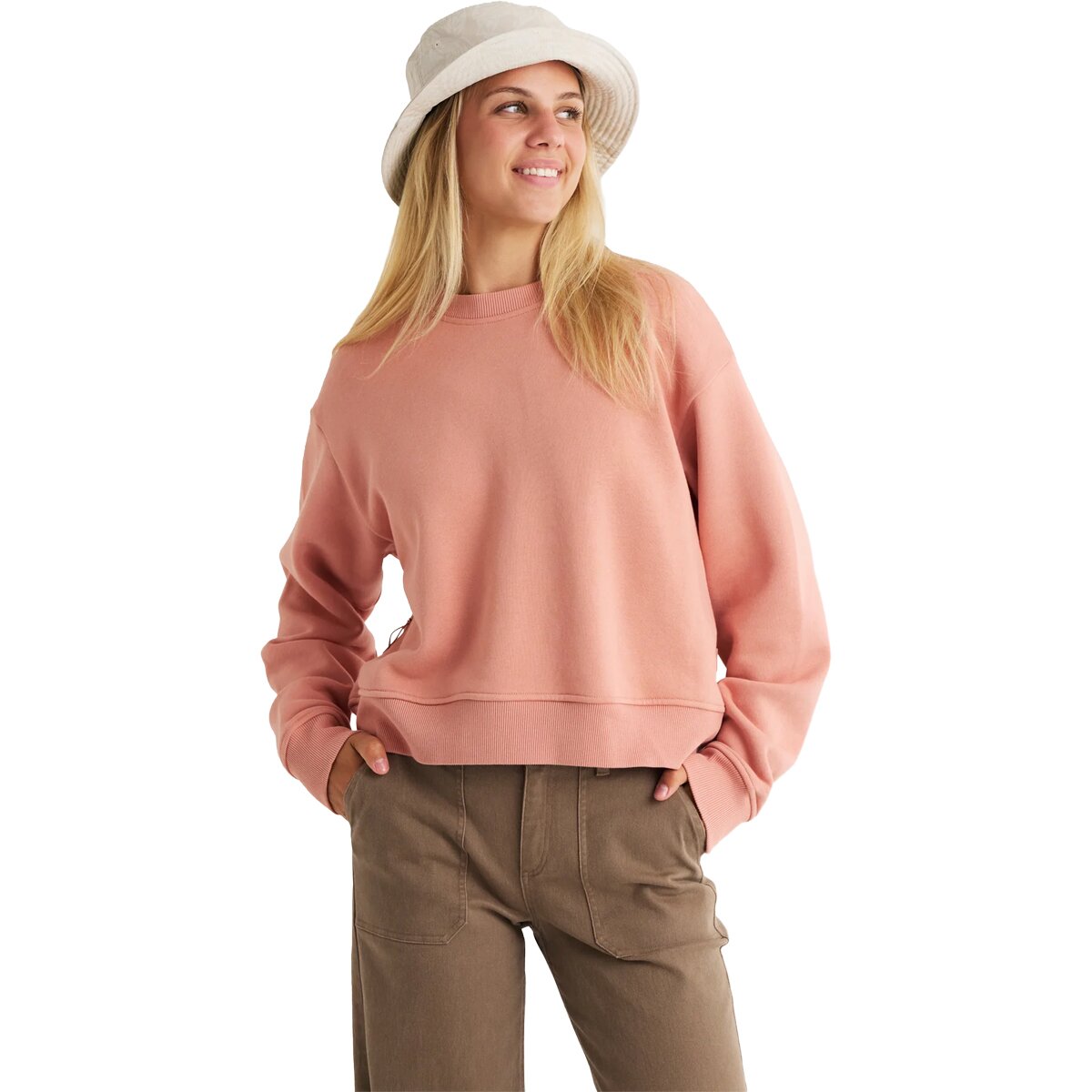 Image of Free Fly Northcoast Fleece Crew - Women's Shell, S