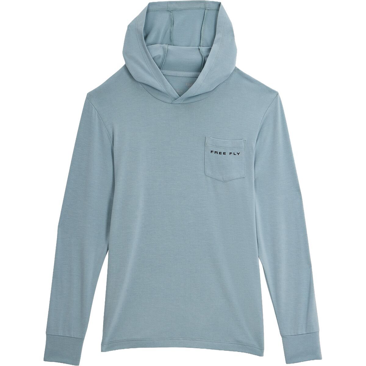 Image of Free Fly Shade Graphic Hoodie - Kids' Dive Bomb Ocean Mist, XL