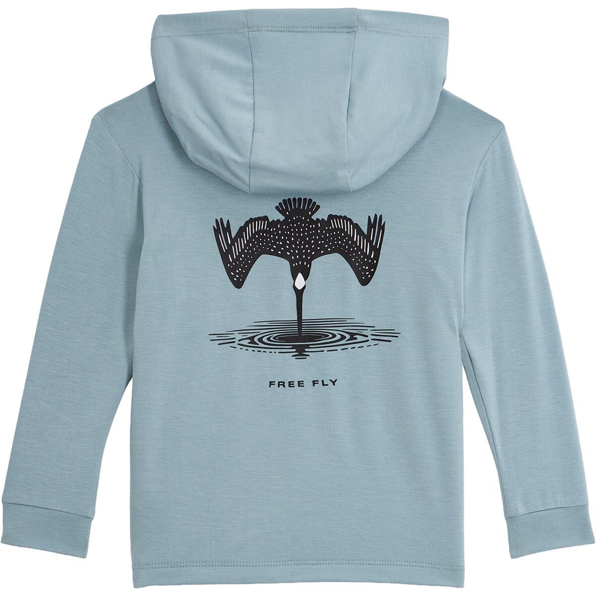 Image of Free Fly Shade Hoodie - Toddlers' Ocean Mist, 2T