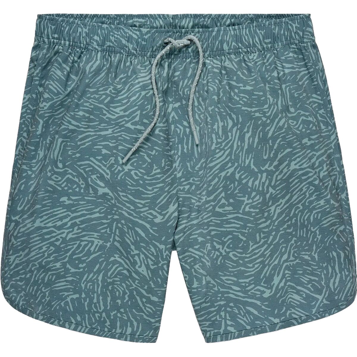 Image of Free Fly Reverb Short - Kids' Tidal Flow Print Stormy Sea, S