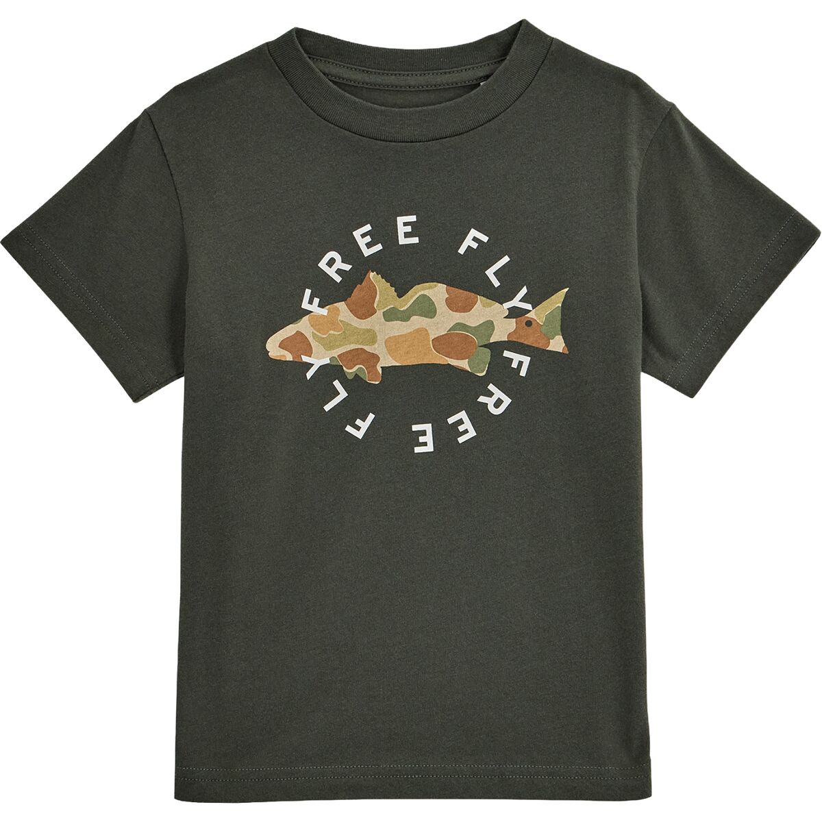 Image of Free Fly Target Species T-Shirt - Toddlers' Dark Forest, 2T