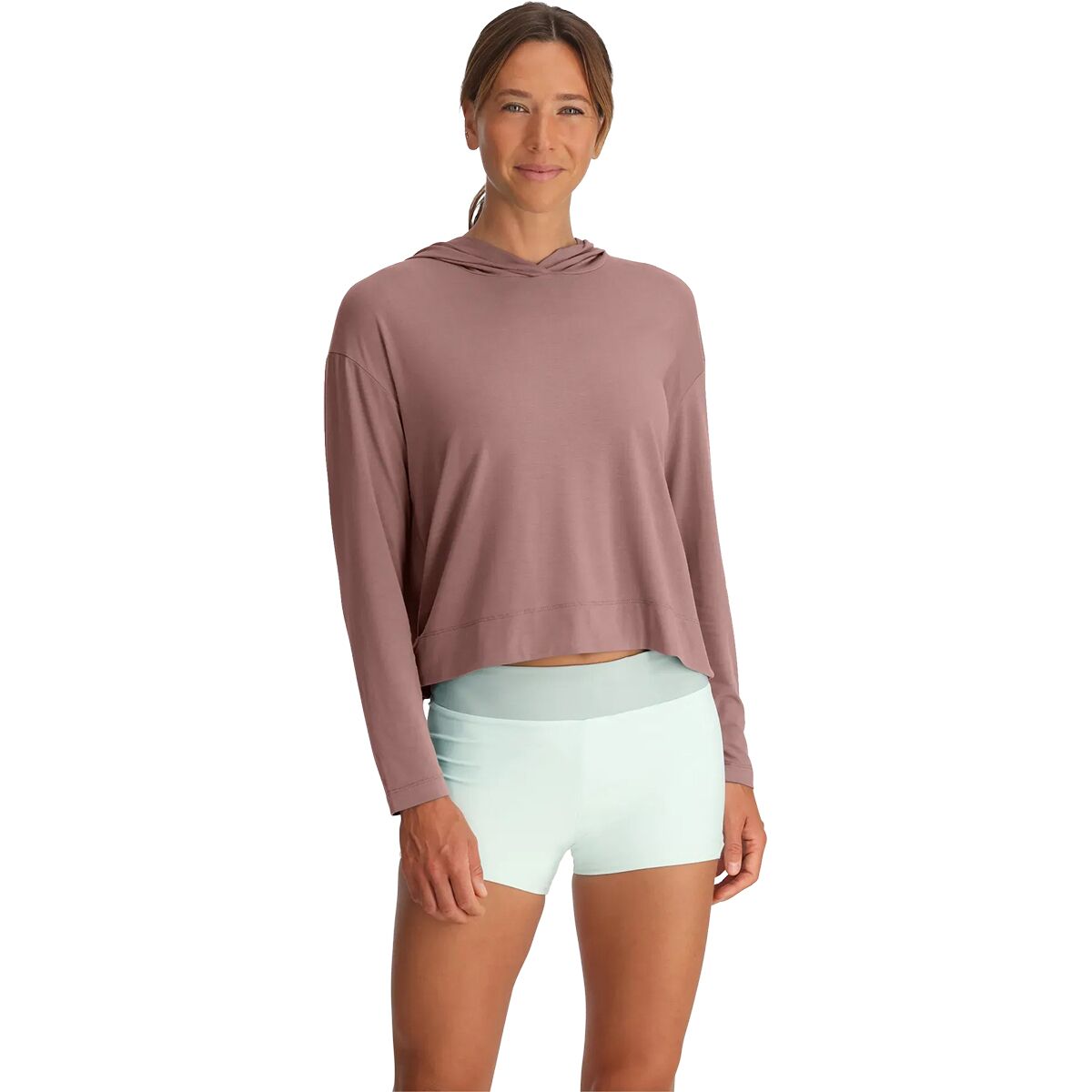 Image of Free Fly Shade Crossover Hoodie - Women's Fig, XL