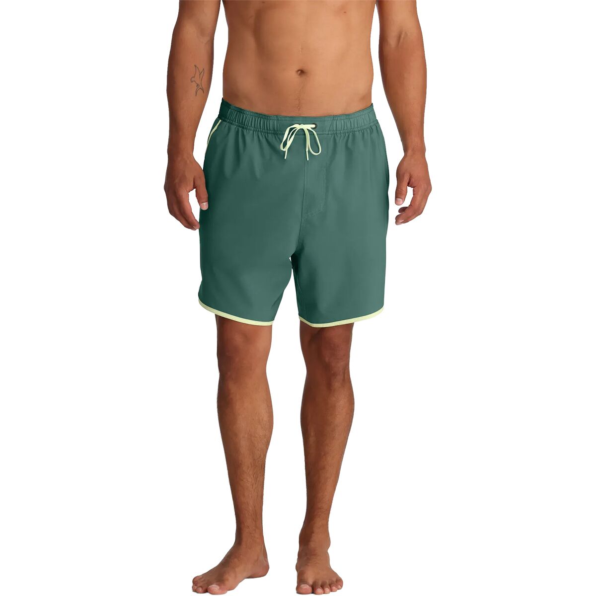 Image of Free Fly Lined Downshore Trunk - Men's Sea Pine, L