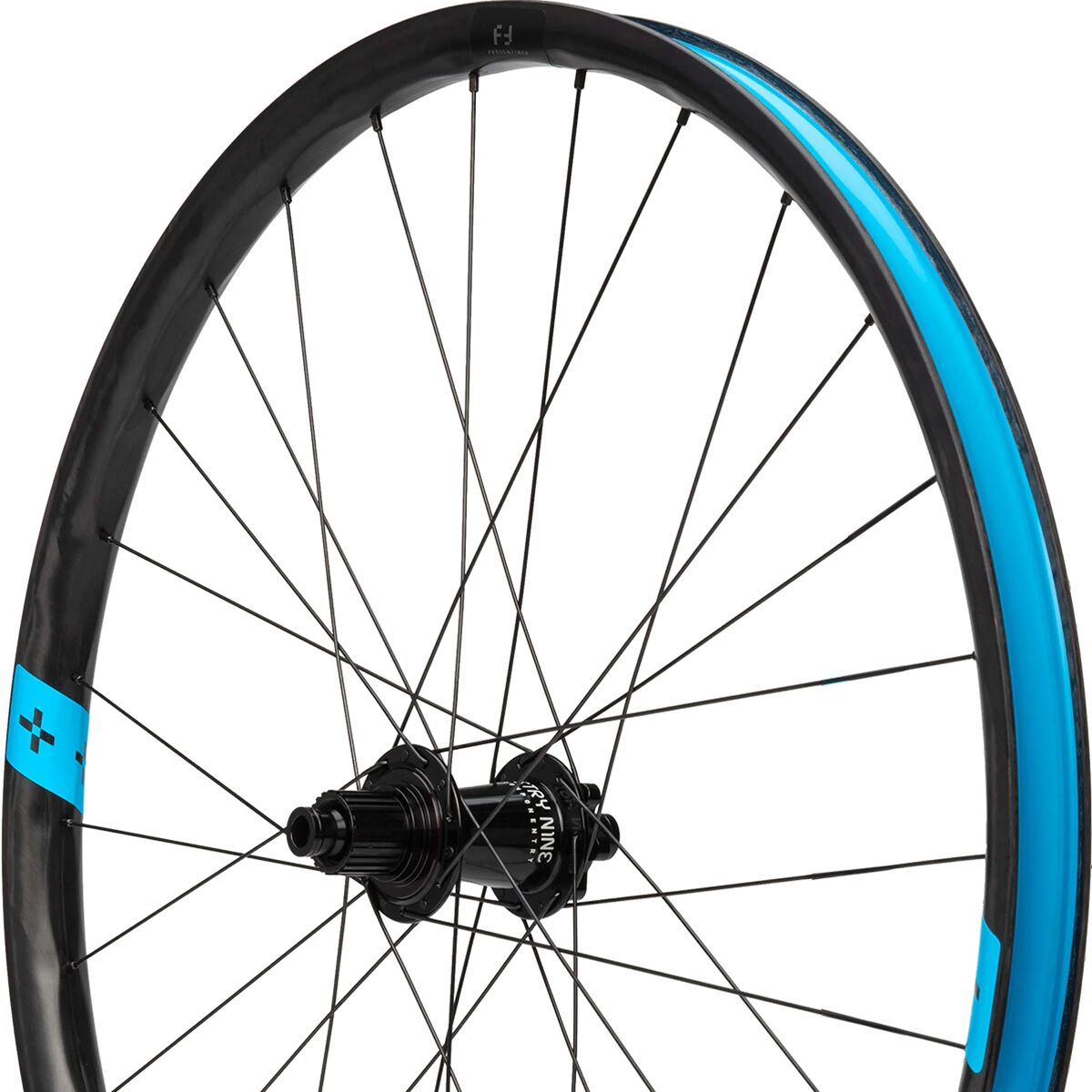 Image of Forge+Bond 25 GR i9 1/1 700c Gravel Wheelset Black, Centerlock, HG