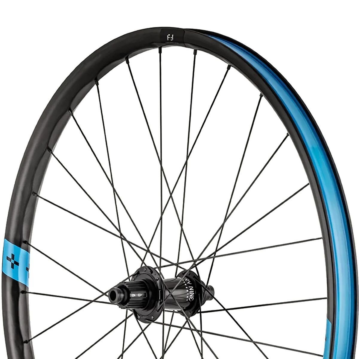 Image of Forge+Bond 30 AM i9 1/1 29in Boost Wheelset Black, 6-Bolt, Microspline