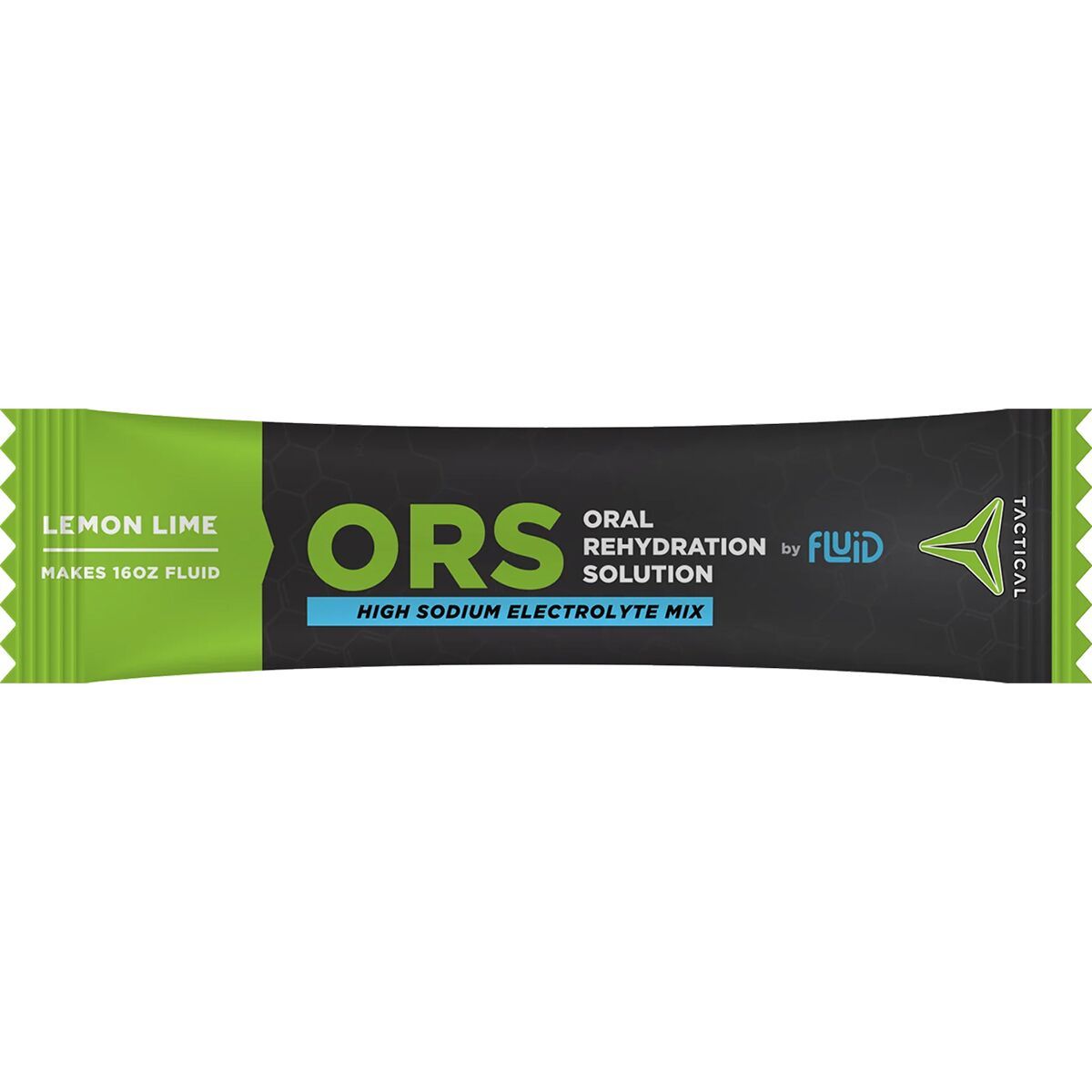 Image of Fluid Tactical ORS (Oral Rehydration Solution) Lemon Lime, 12 count