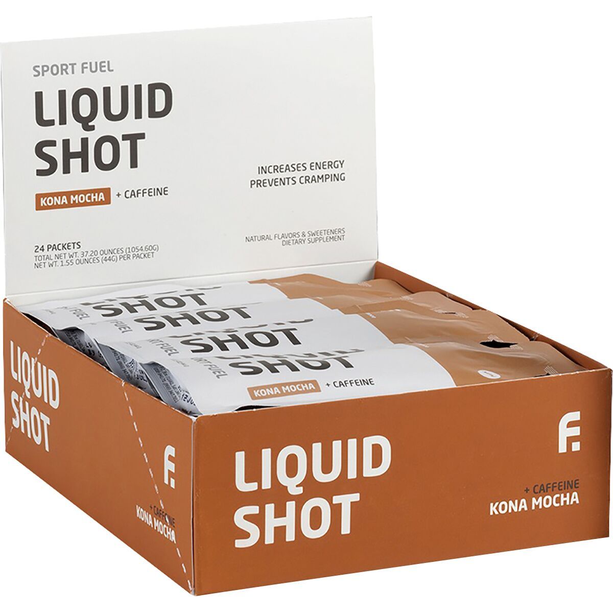 Image of First Endurance Liquid Shot - 24-Pack Mocha, One Size