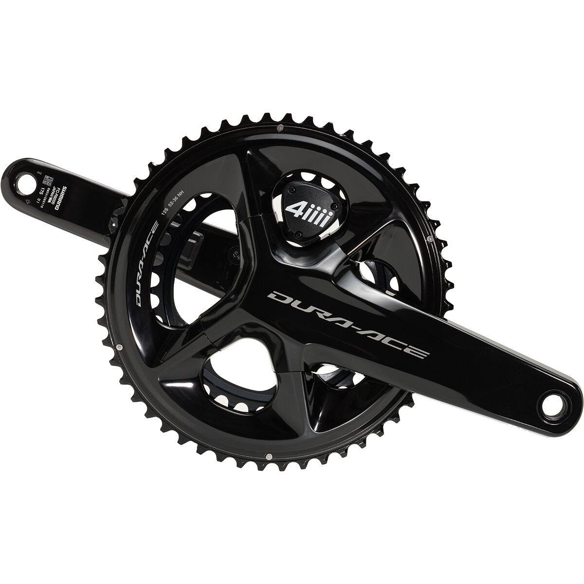 Image of 4iiii Shimano Dura Ace 9200 PRECISION 3+ Pro Dual-Side Power Meter Black, 170mm, 50-34T