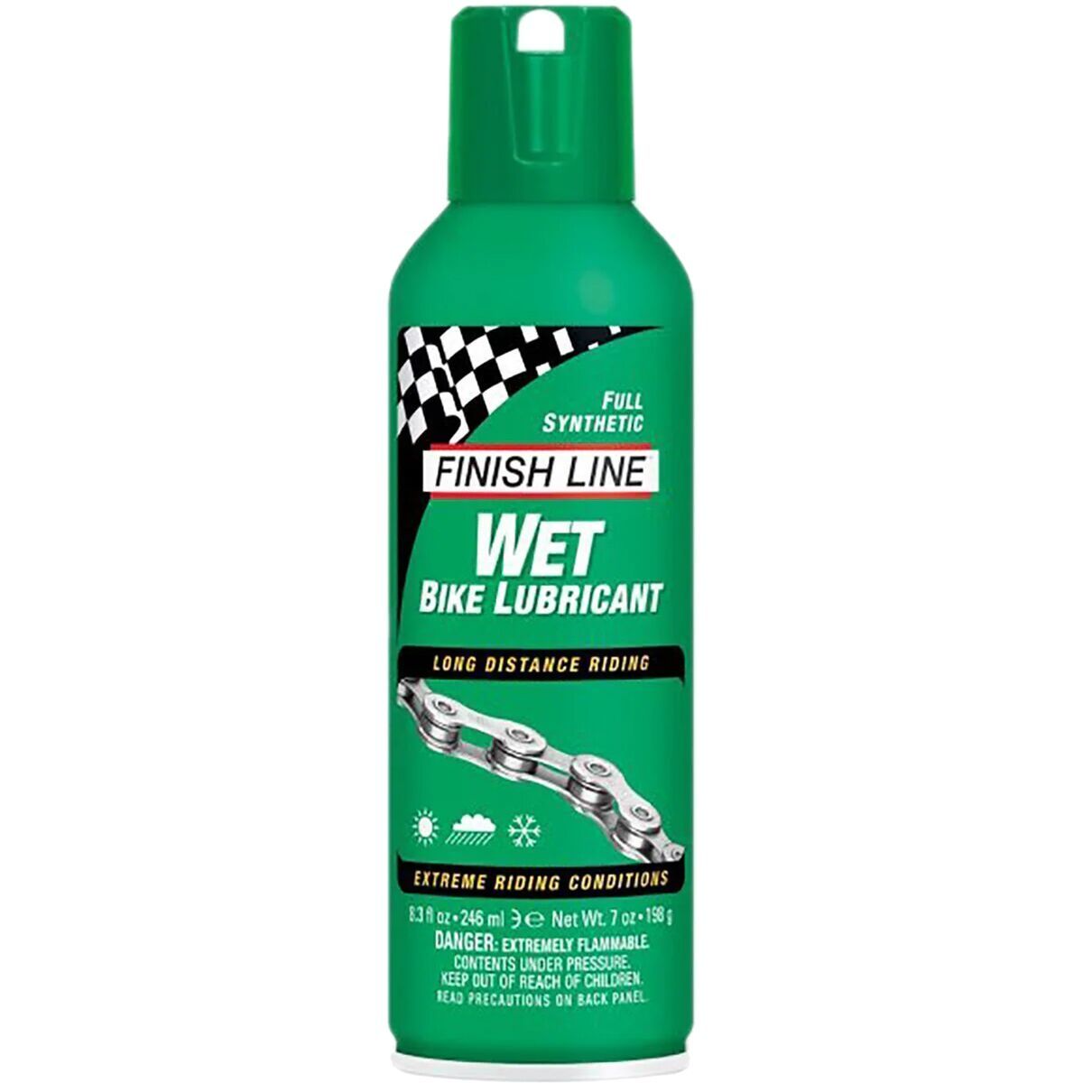 Finish Line Wet Lube Squeeze Bottle, 2oz
