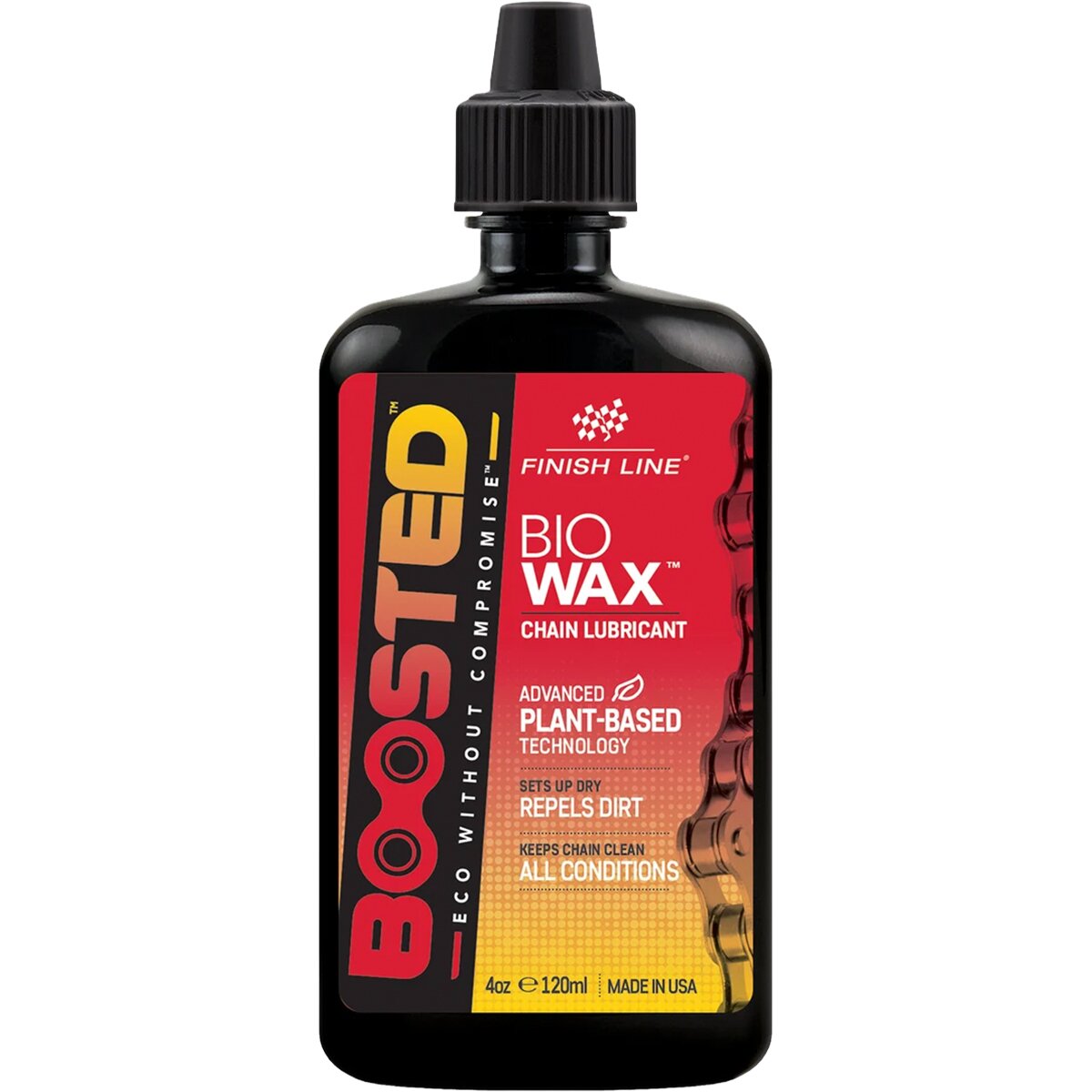 Image of Finish Line Boosted Bio Wax Chain Lubricant Drip, 4oz