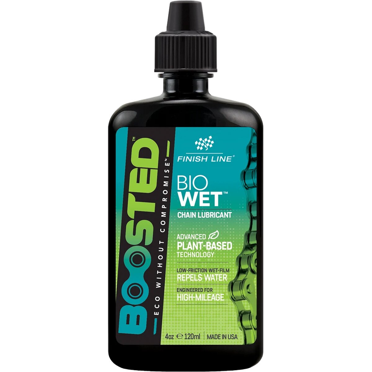 Image of Finish Line Boosted Bio Wet Chain Lubricant Drip, 4oz