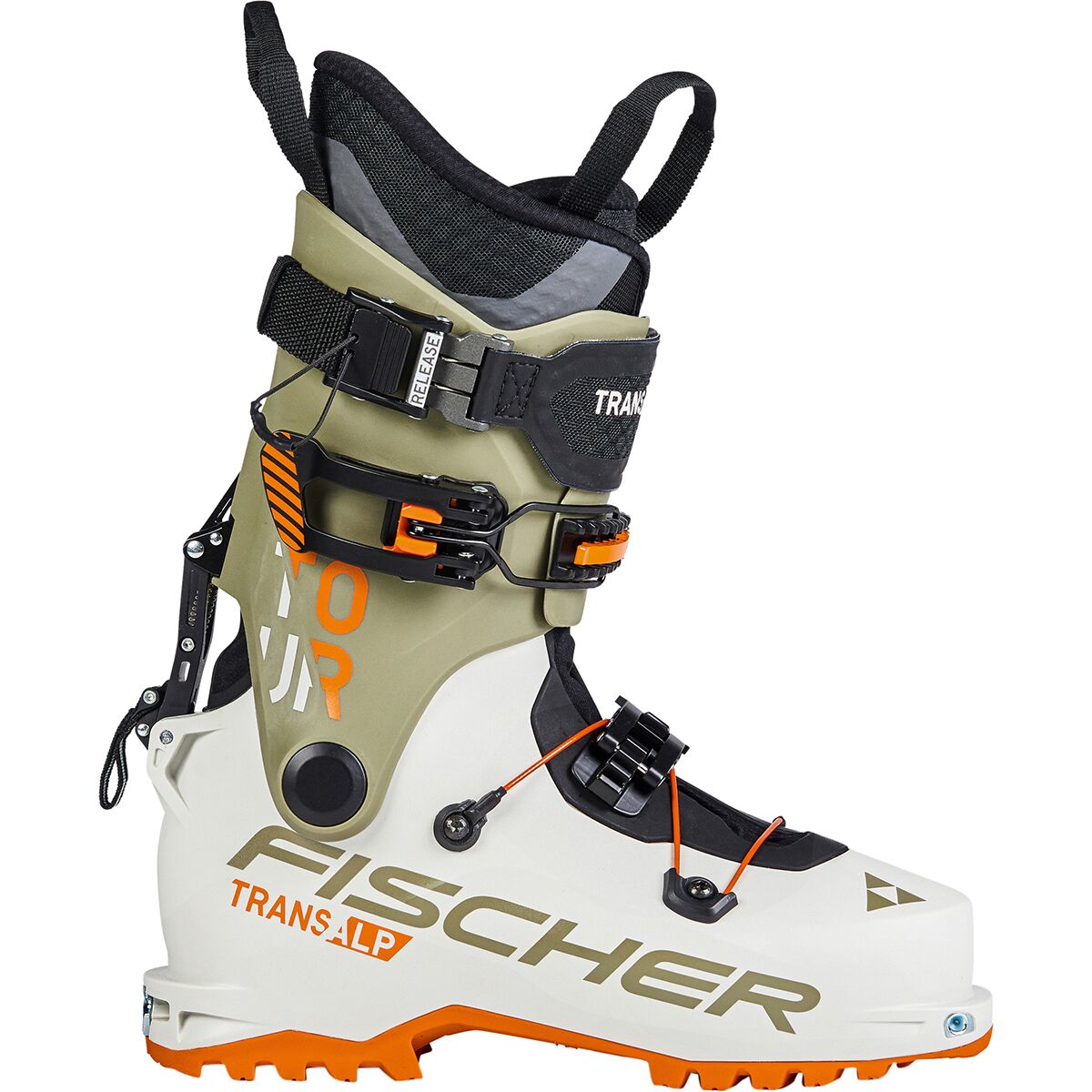 Image of Fischer Transalp Tour Alpine Touring Boot - 2023 - Women's White/Green, 23.5