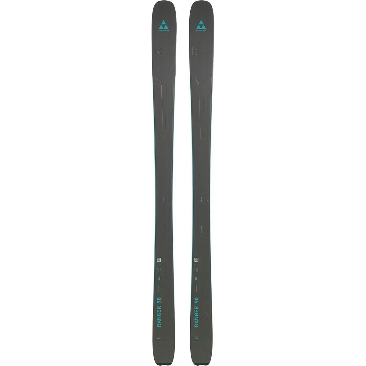 Image of Fischer Ranger 90 Ski - 2024 Charcoal, 163cm