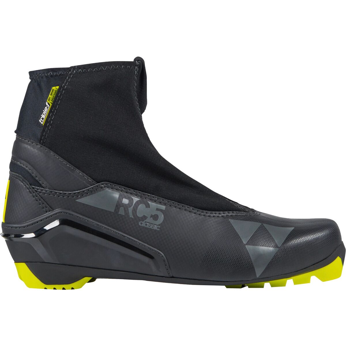 Fischer Fischer RC5 Classic Boot - 2025 Black/Yellow, 47.0