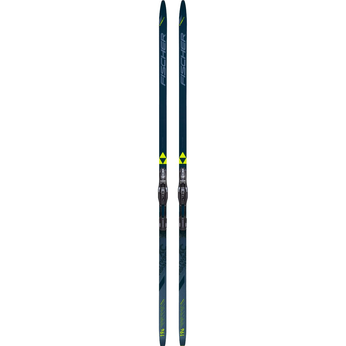Fischer Twin Skin Power Mounted Classic Skis - 2024